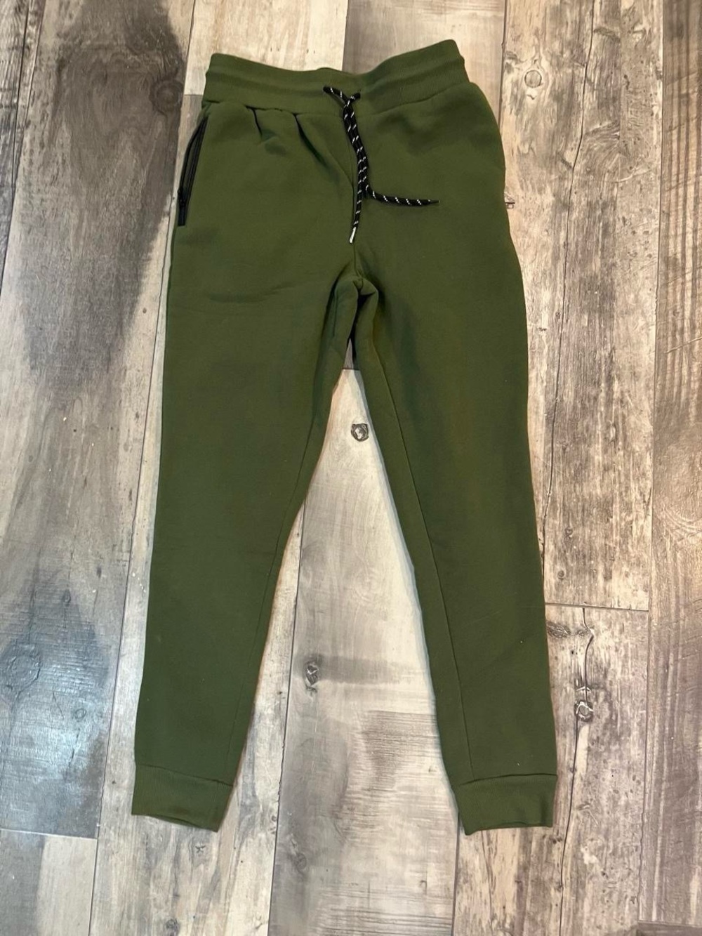 BenBens Men’s Olive Green Fleece Jogger Sweatpants Size Medium NWOT
